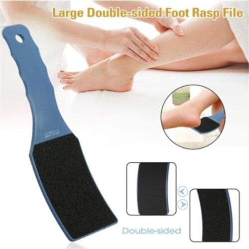 1Pc Double Side File Pedicure Tool Foot Care Large Sandpaper Rasp Foot File Tools Coarse Callous Remover Hard Skin Grinding Skin