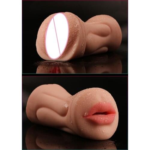 Male Masturbator Realistic Vagina Oral Pussy Sex Toys For Men Deep Hole Tight Friendly Silicone Cock Stimulate Eoric Adult Toys