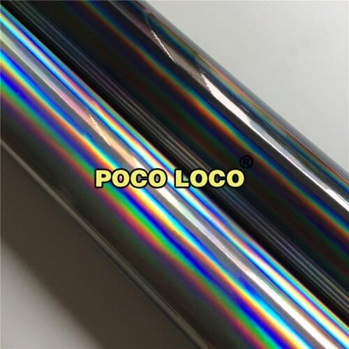 Silver Holographic chrome vinyl for mirrors door handles glass cell phones laptops ipods motorcycle parts metal parts surface
