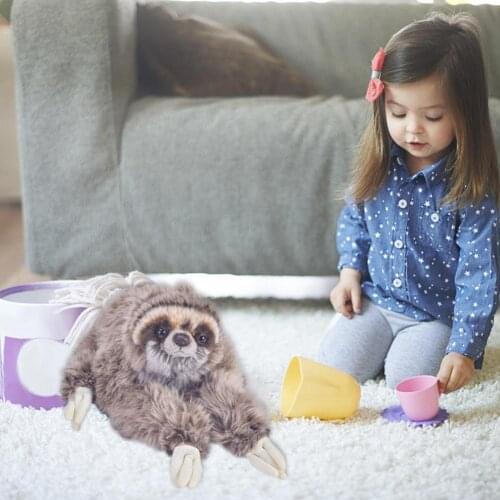 Cute Three Toed Sloth Super Soft Short Plush Doll Plush Toys For Kids Girl Boy Baby Pillow Gift Stuffed doll