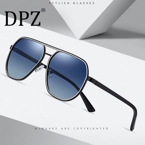 New fashion classic womens polarized Aviation sunglasses with metal big frame mens driving sunglasses UV400 Oculos De Sol