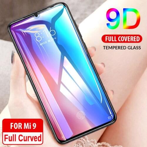Cover tempered glass for xiaomi mi note 10 pro cc9e cc9 9T 9 se pro lite protective film phone screen protector glass smartphone