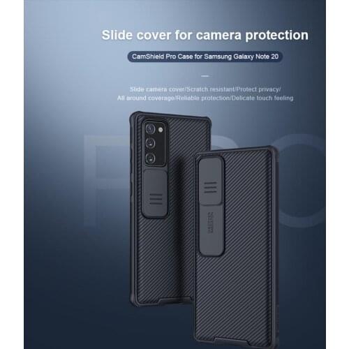 Camera Protection Case For Galaxy Note 20 NILLKIN CamShield Case anti-skidding dust-proof Anti-Fingerprints For Galaxy Note 20