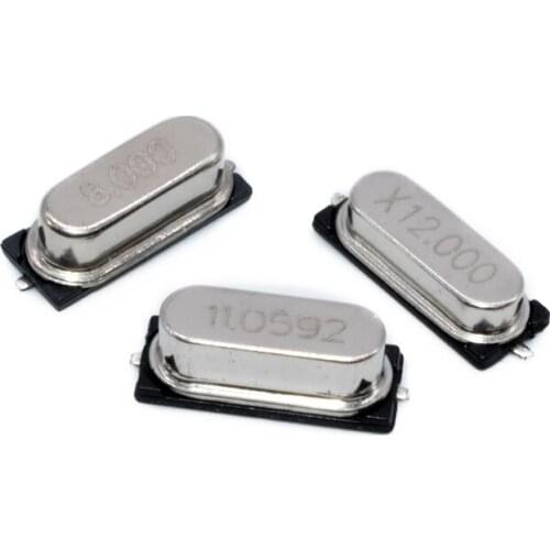 10pcs/lot 49SMD 16.000MHz 16MHz Passive crystal oscillator SMD In Stock