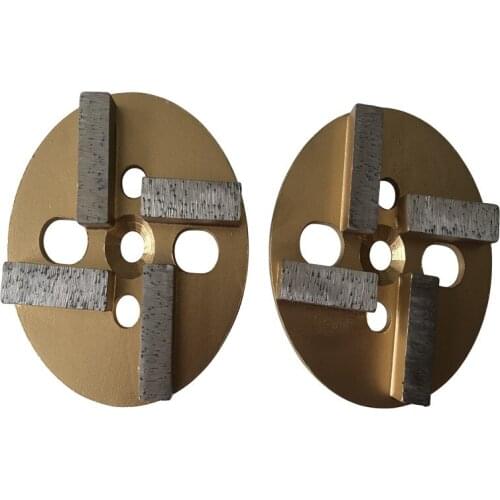 6Pcs 4 Inch Universal Diamond Grinding Disc Metal Bond Cup Wheel For Rough Concrete And Terrazzo Floor Free Shipping