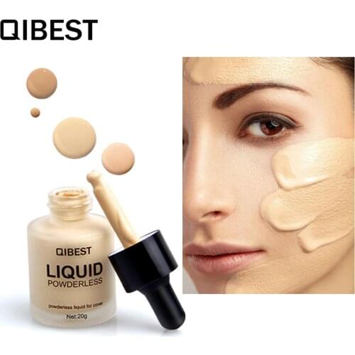 8 Colors Perfect Hydrating Liquid Foundation Full Coverage Concealer Oil-control Easy Soft Moisturizing Cream Makeup