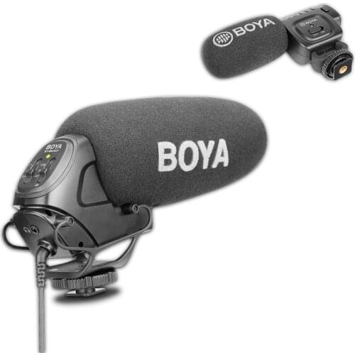 BOYA BY-BM3011/3031/3032 Professional Camera Condenser Microphone Audio Video Microphone for DSLR Camera Moblie Phone Camera