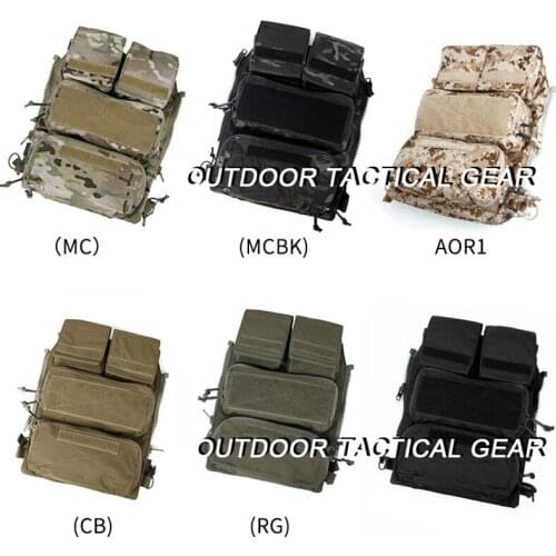 TMC Pouch Bag Zip Panel Knapsack For 16-18 AVS JPC2.0 CPC Tactical Vest TMC3107