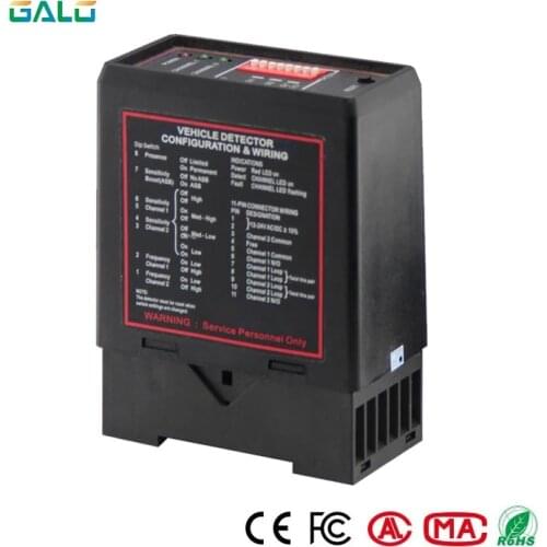 Dual Channel Inductive Loop Vehicle Detectors Inductive Loop Ground Best Vehicle Detector for Access Controls