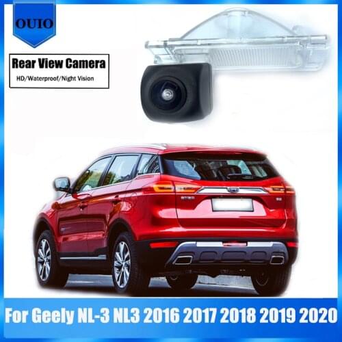 HD rear camera For Geely NL-3 NL3 Atlas 2016 2017 2018 2019 2020 Night vision Parking Reversing Camera / License Plate Camera