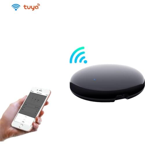 Tuya WiFi IR Remote Control for Air-Conditioning TV, Smart Home Infrared Universal Remote Control for Alexa and Google Home