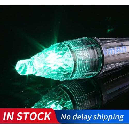 DC 1.5V Fish Lamp High Quality Glittering Fishing Light Mini LED Deep Drop Underwater Fishing Lure Outdoor Fishing Accessories