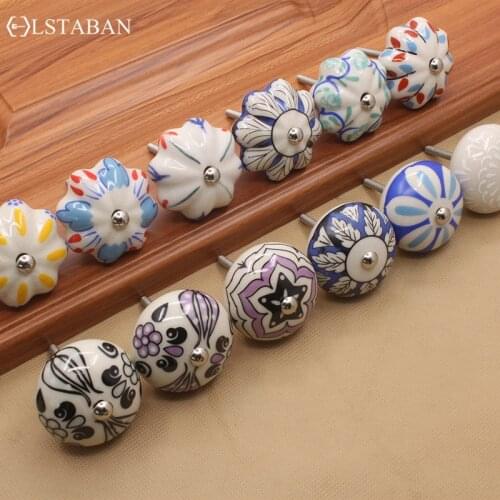 LSTABAN Chinese Style Drawer Wardrobe Hardware Handle Antique Bedroom Vanity Cabinet Door Knobs Furniture Hardware Accessories
