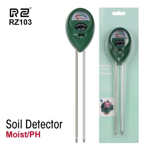 RZ Mini Soil Moisture Tester Humidity Measuring Soil Moisture Meter Monitor Hygrometer Gardening Plant Farming Moisture Tester