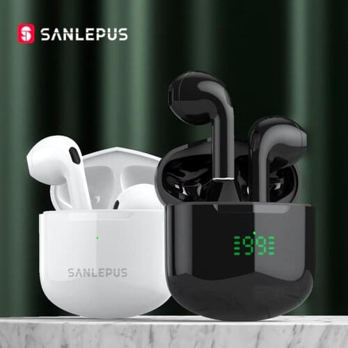 NEW SANLEPUS SE12 Pro Wireless Headphones Bluetooth Earphones TWS Gaming Headset HiFi Stereo Earbuds With Mic For iPhone Android