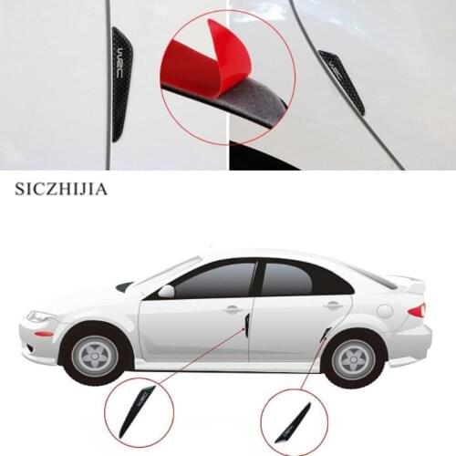 Carbon fiber car door trim strip anti-scratch anti-collision for Kia Rio K2 K3 K5 K4 Cerato,Soul,Forte,Sportage R,SORENTO