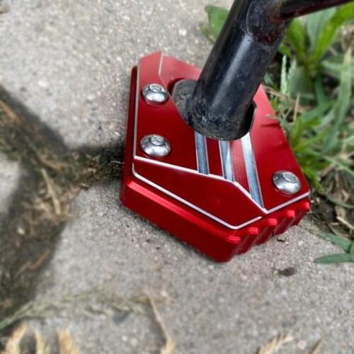 Kickstand Side frame base Stand CNC Enlarge Extension Pad For HONDA CB150R CBR250R CB300F CB300R CBR300R CB300F CB400 2013-2020