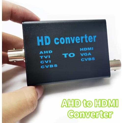 AHD to HDMI Converter 4-in-1 high definition video signal convertor AHD TVI CVI CVBS to HDMI VGA CVBS signal converter