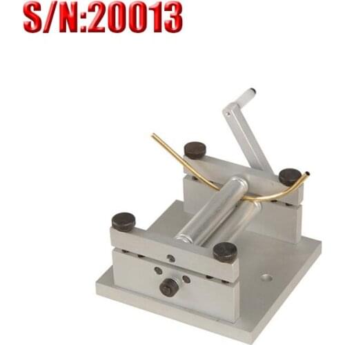 DIY Manual Plate Rolling Machine Soft Metal Sheet Soft Metal Tube Mini Bending Machine S/N: 20013 Y