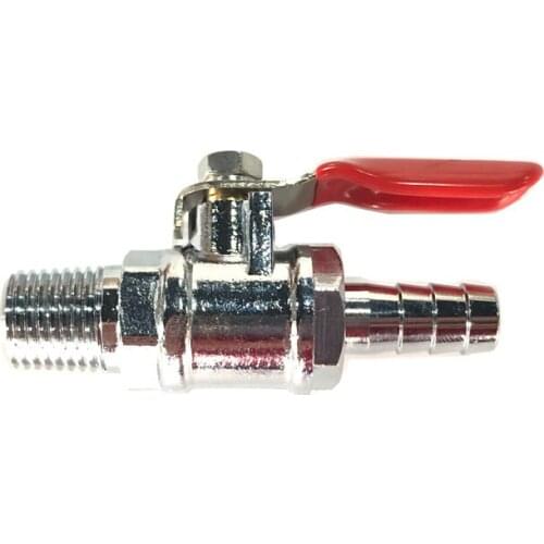 1/4NPT x 5/16'' barb Ball Valve+Check Valve