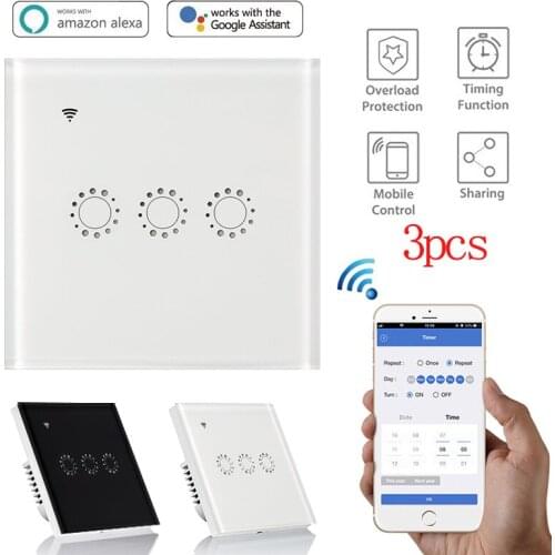 Wifi DIY Smart Wireless Remote Switch US/EU Domotica Light Controller Module Work With Alexa Google Home EWeLink Smart House