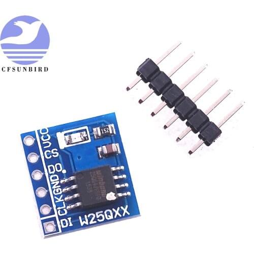 W25Q32 W25Q64 W25Q128 NorFlash Storage Module 32Mbit 64Mbit 128Mbit Storage Module SPI Interface