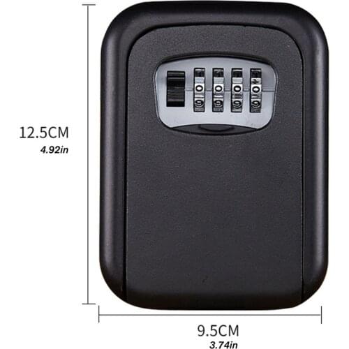 Alloy Code Lock Key Box Keysafe Password Security Code Lock Travel Security Padlock Key Storage Password Boxes