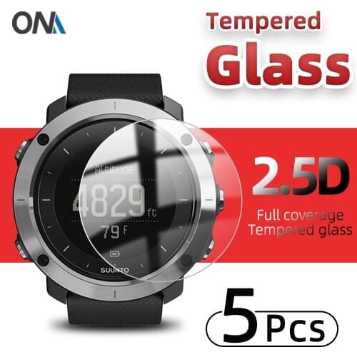 Tempered glass Protection for Suunto Spartan Trainer Wrist HR / Traverse Alpha Screen Protector for Suunto Watch Protective Film