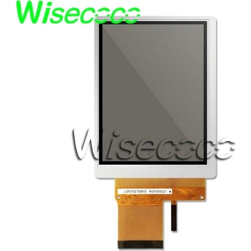 Wisecoco 3.5 inch tft lcd panel LQ035Q7DB05 screen Sunlight Readable display TN Transflective for handheld&PDA replacement