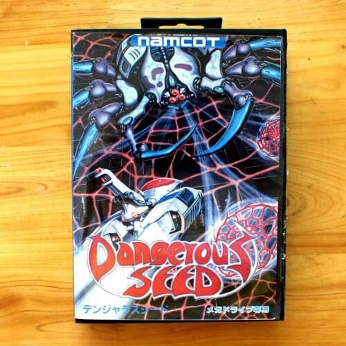 Dangerous Seed 16 Bit SEGA MD Game Card With Retail Box For Sega Mega Drive For Genesis