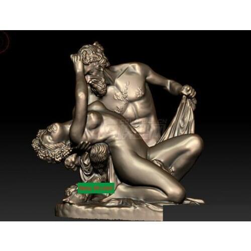 3D model relief STL models file format Goddess of mercy The Parisian Priests