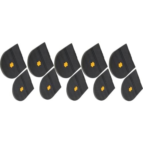 5 Pairs Men Women Rubber Glue On Heels Grip Pads Shoe Sole Repair
