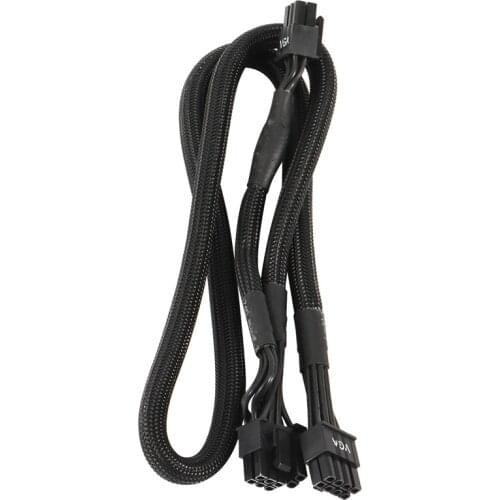 8 PIN TO Dual 8 Pin 6 PIN PCIE VGA Power Supply Cable for EVGA Supernova G2 G3 G5 P2 T2 GS G+ 650 750 850 1000