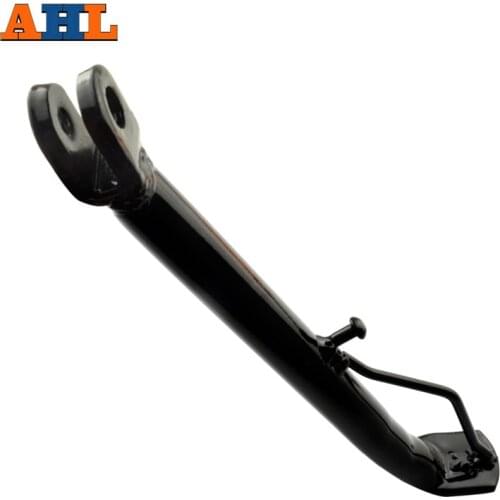 100% New Black Motorcycle Kickstand Iron Sidestay Side Stand Parking Racks Fit For YAMAHA YBR125 YBR 125