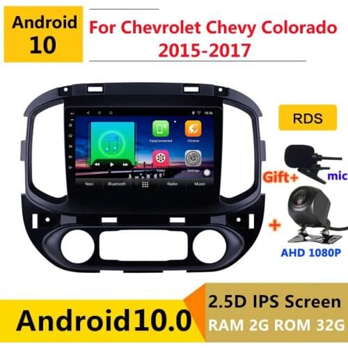 Android 10.0 car radio auto stereo for chevrolet Chevy Colorado 2015 2016 2017 navigation GPS DVD Multimedia Player