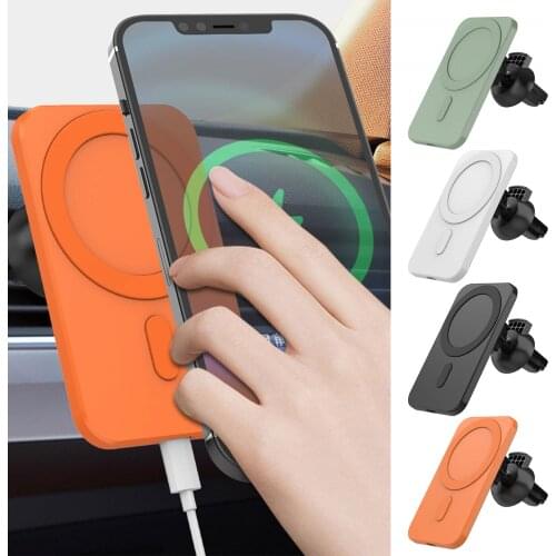 Car Wireless Charger Magnetic Non-slip Charging Adapter compatible Car Phone Holder for iPhone 12/12 Pro/12 mini/12 Pro Maxs Hot