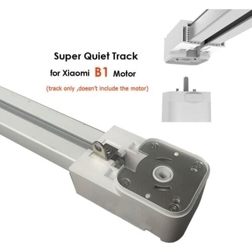 Free shipping silent quality motorized curtain track for xiaomi B1 motor xiaomi home smart life electric curtain track