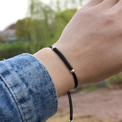 Cute Bear Brand Hand Woven Charm Bracelet Men Women Child Lucky Rope King Kong knot Thread Braid Bracelet Couple Jewelry Gift