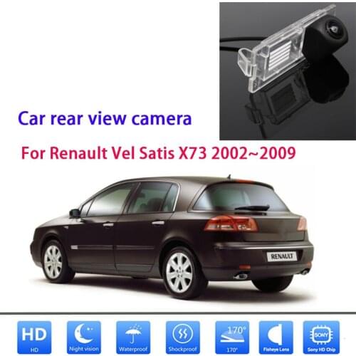 For Renault Vel Satis X73 2002~2009 parking camera rear view camera HD CCD night vision + reversing rear view camera