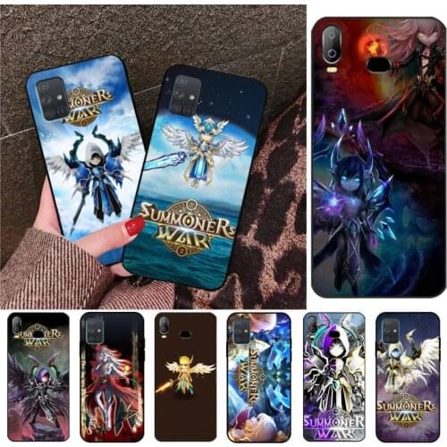 Game Summoners War Soft Silicone Black Phone Case For Samsung A10 A20 A30 A40 A50 A70 A80 A71 A91 A51 A6 A8 2018