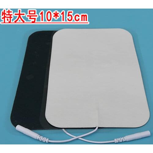 New 5 pairs good quality white Electrode Pads for Tens Acupuncture,Slimming massager Digital Therapy Machine Massager