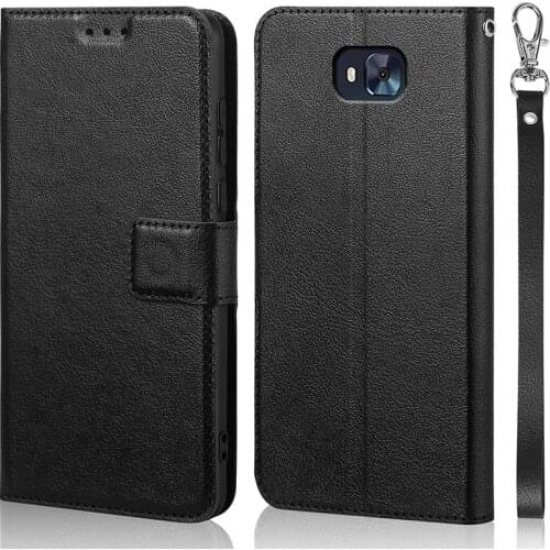 Shockproof Case for Asus Zenfone4 Selfie ZD553KL Phone Case flip leather Case Mobile silicone Shell Cover with card slots