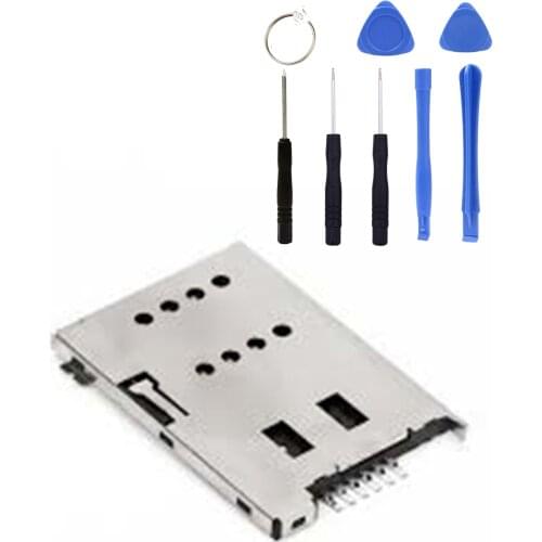 SIM Card Connector sim Socket Holder SIM Card Slot Socket Repair Kit Gift FOR Samsung J8 J810