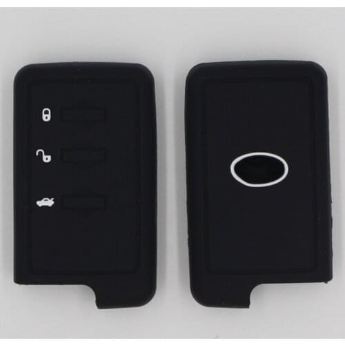 Silicone rubber car key case cover shell for subaru Legacy impreza forester xv trezia BRZ wrx levorg outback 3 buttons key