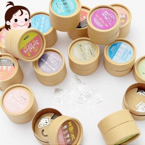 20 pcs/lot Mini Cute Metal Bookmark Set Kawaii Animal Car Bike Doll Beatles Plated Sliver Clips Bookmarks Stationery School