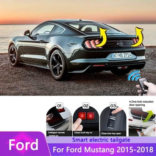 Car Accessories Electric Tail Gate Lift For Ford Mustang 2015-2018 Electric Tailgate Operated Trunk Electronic