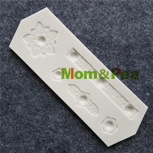 Mom&Pea MPB0055 Deco Shaped Silicone Mold Cake Decoration Fondant Cake 3D Mold Food Grade
