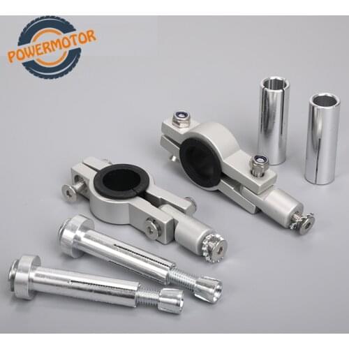 Motorcoss Parts Motorcycle Dirt Bike ATV Quad 1-1/8 28mm Handlebar hand guards Clamps Mount Kit 22mm handguards Mount Parts