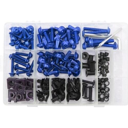 Motorcycle Kits Complete Bolt Fairings Bolt Kits screw Clips Retro handle glue Motorcycle Screws Applicable model motor F19A