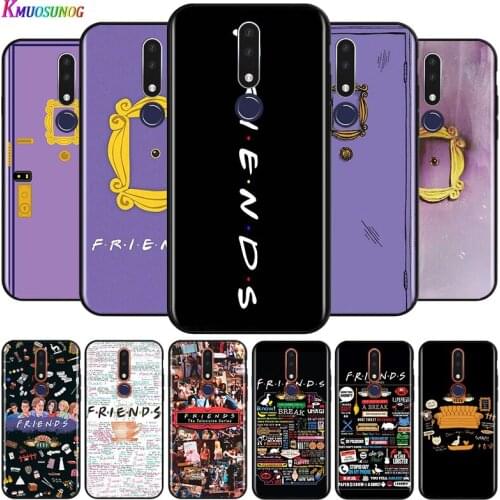Coffee Friends Tv Show For OPPO Reno 4 3 ACE A9 A5 F5 F15 Realme C2 K5 K3 R17 Pro 4G 5G 2020 Black Phone Case
